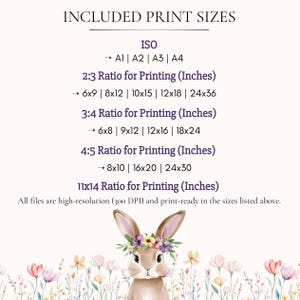 Floral Nursery Wall Art Set of 3, Pink Flower Nursery Prints, Floral Baby Girl Room Decor, Botanical Nursery Art, Soft Pastel Flower Art Set image 14