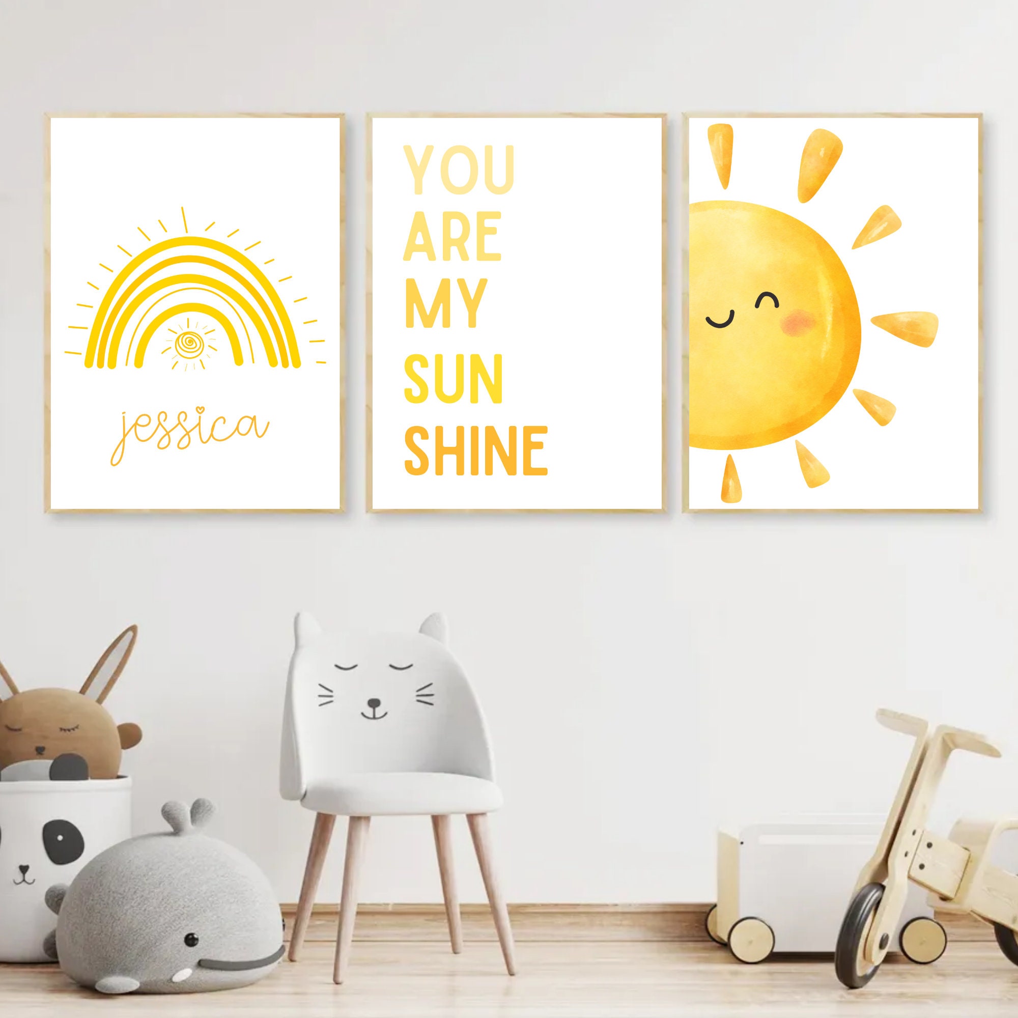 You Are My Sunshine Nursery Wall Art, Sun Nursery Print, Sun Wall Art ...