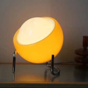 1960's space age Bauhaus Planet Table Lamp