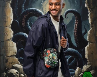 Call of Cthulhu Fanny Pack: Lovecraftian Tentacle Design Hip Bag