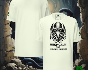 Camiseta de La Llamada de Cthulhu: Horror Lovecraftiano, Camiseta Gótica Unisex