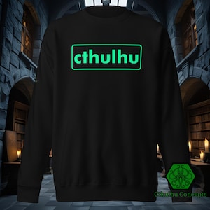 Call of Cthulhu Unisex Sweatshirt – Halloween Horror Pullover, Hulu Inspired Lovecraft Geeky Gift