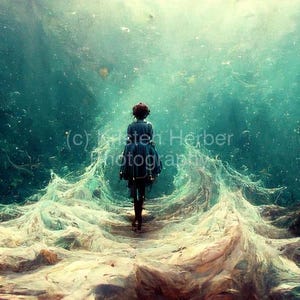 Your Heart Is The Size Of An Ocean – Quantum Healing Artwork