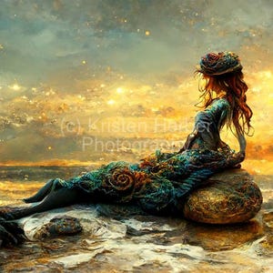 Steampunk Mermaid – Quantum Healing Artwork