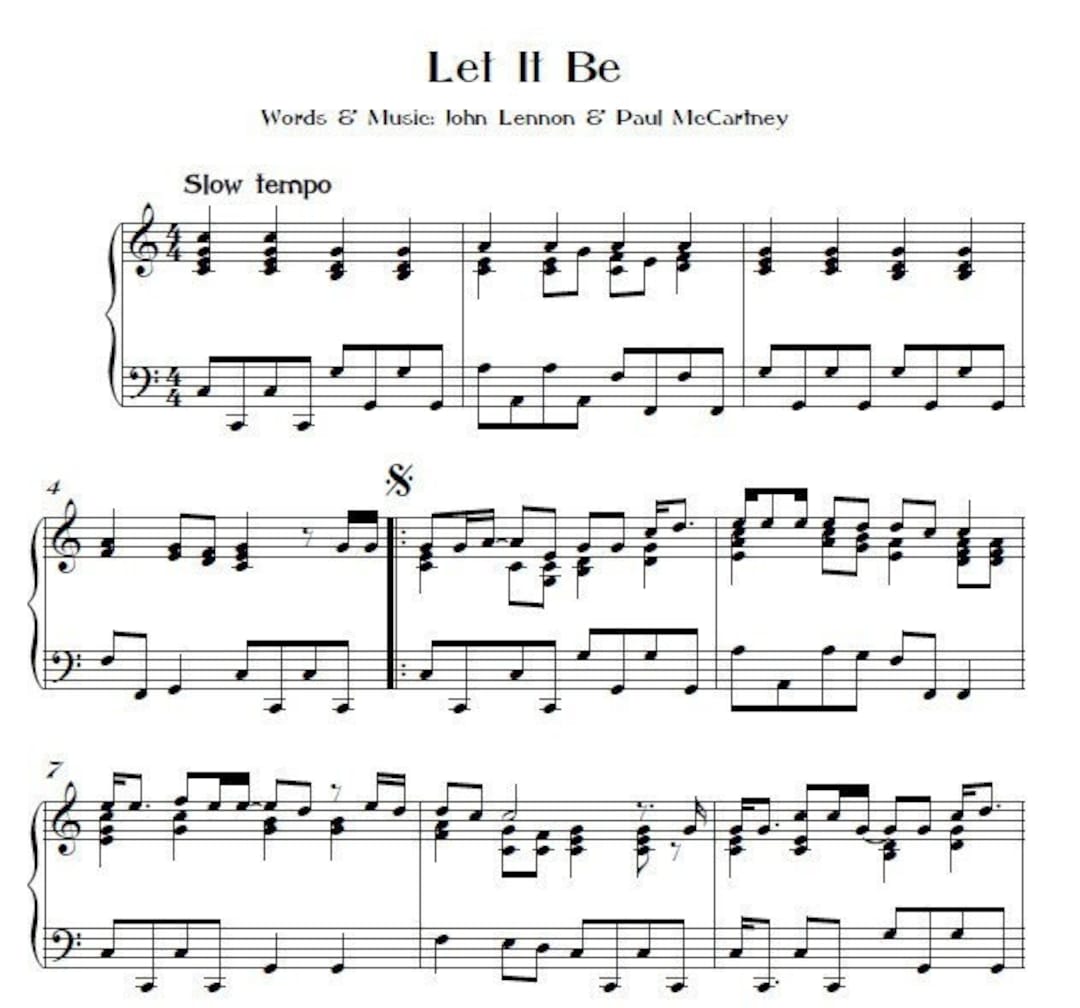 ピアノ譜　ビートルズ　23GREAT HITS ピアノ楽譜】世界がひとつになるまで / 忍たまファミリー（同声2部合唱）