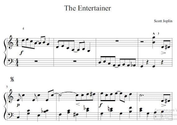 ピアノ楽譜 Scott Joplin Scott Joplin - Peacherine Rag 楽譜 ピアノ (ソロ) | MuseScore.com