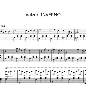 Digital Sheet Music – Valzer Inverno by Andrea Vanzer – Piano Solo PDF