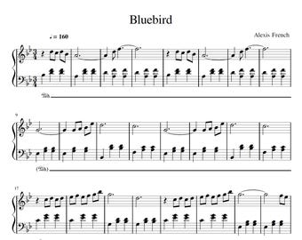 Bluebird – Alexis Ffrench | Piano Sheet Music | Digital Download