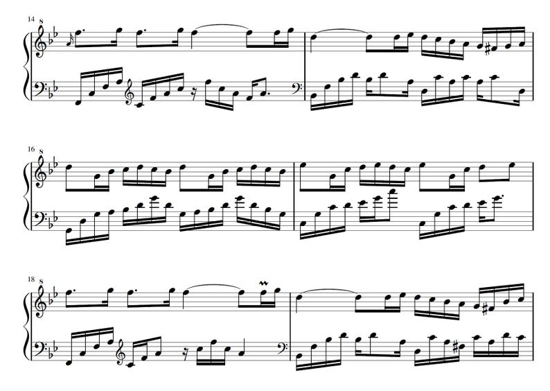 Piano Music Sheet - Digital Download - Richard Clayderman - Mariage D