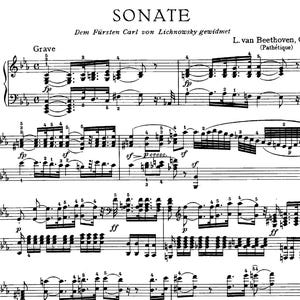 Beethoven Piano Sonata No. 8 in C Minor, Op. 13 &quot;Pathétique&quot; – Complete (3 Movements) | Digital Download