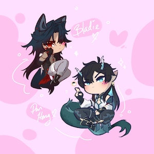 Honkai Star Rail Keychains!!