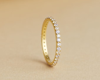 Diamantring med födelsesten för kvinnor, alliansring för fåglar, minimalistisk stapelbar ring i guld och silver, unik present till flickvännen