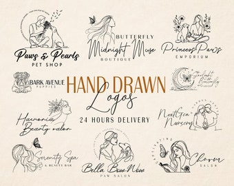 Custom Business Logo Design, Professional Branding Kit, Minimalist Logo Creation