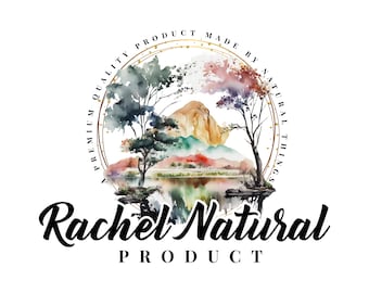 Custom Hand Drawn Business Logo Design, Photography Branding (AI, EPS, JPG)