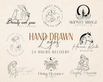 Custom Business Logo Design: Professional, Bold, Bubbly Styles (24 Hour Delivery)