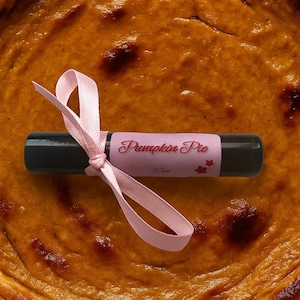 pumpkin pie perfume oil 10ml Cozy Fall Gourmand Scent | Handmade Vegan & Cruelty-Free
