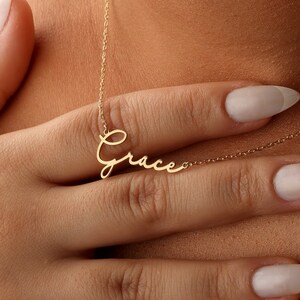 Personalized Signature Necklace