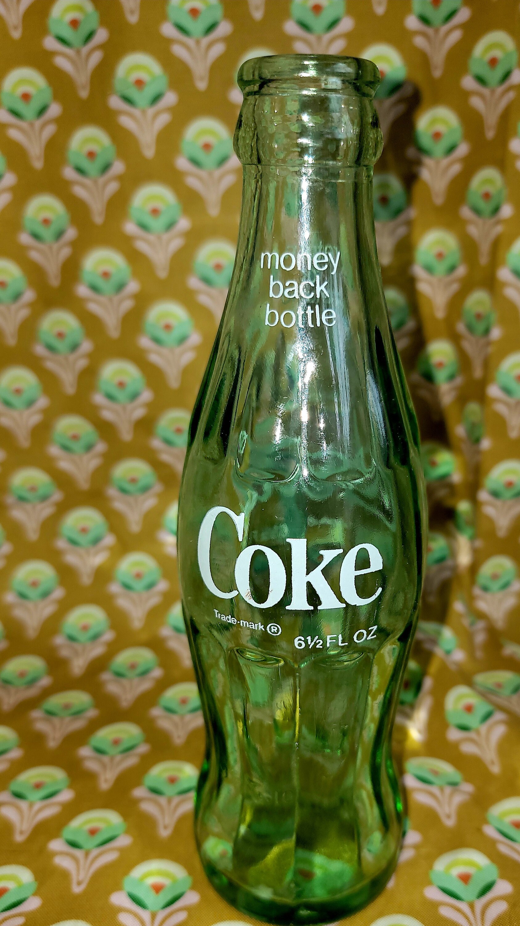 VINTAGE 6.5 Oz. Coca-cola Soda Pop Top Glass Bottle - Etsy