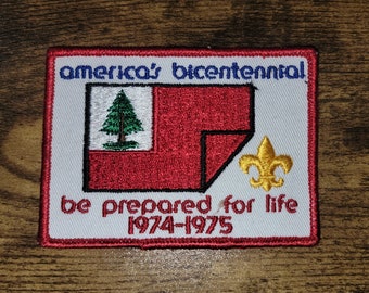 american bicentennial patch 1974-1975