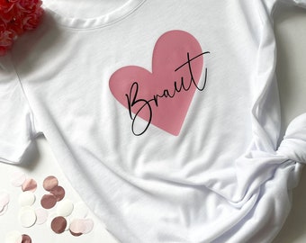 Bride Shirt | JGA shirt | Bride Shirt | Bachelor party | T-Shirt Bride |Bride Crew | Personalized Shirt | Iron-on transfer