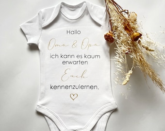 Baby bodysuit | Newborn | Do you want | godfather | Godmother | birth | Gift | Announce pregnancy | Bodysuit |personalized |GrandpaGrandma