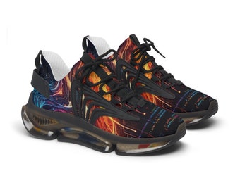 JavaScript-damessneakers van mesh