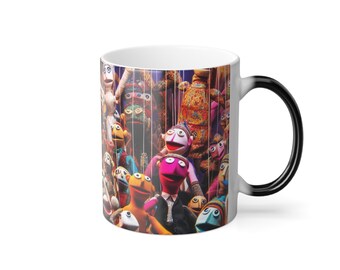 Strung Out - Tazza che cambia colore, 325 ml