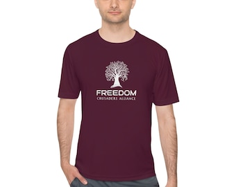 Moisture Wicking Workout T-Shirt | Freedom Crusaders Alliance | Unisex