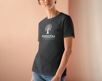 Women's Cut Premium Tee | Freedom Crusaders Alliance