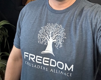Tri-Blend T-Shirt | Paul & Mike's Favorite | Unisex | Freedom Crusader Alliance | Short Sleeve