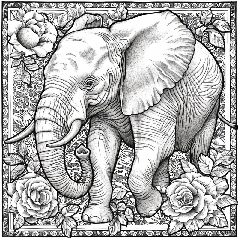 Amazing Coloring Pages - Etsy