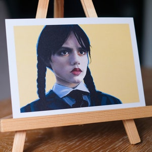 Peinture numérique mercredi 7 &quot;x 5&quot; Art Print