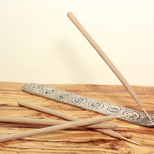 Vetiver & Cedar Smudge Incense Sticks - Handmade Incense Stick, Vetiver Incense, Natural Incense Sticks, Spiritual Incense Luxury Incenses