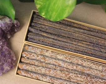 Lavender & Cedar ~ Handmade Incense Sticks | Real Woods and Flowers | No Artificial Fragrances | Woman Owned | Made in USA