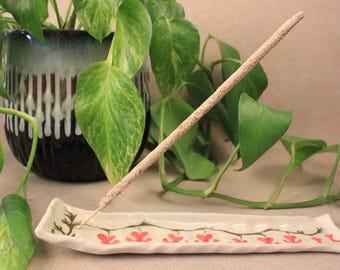 Sandalwood & Copal ~ Handmade Incense Sticks | Real Woods and Flowers | No Artificial Fragrances | Woman Owned | Made in USA