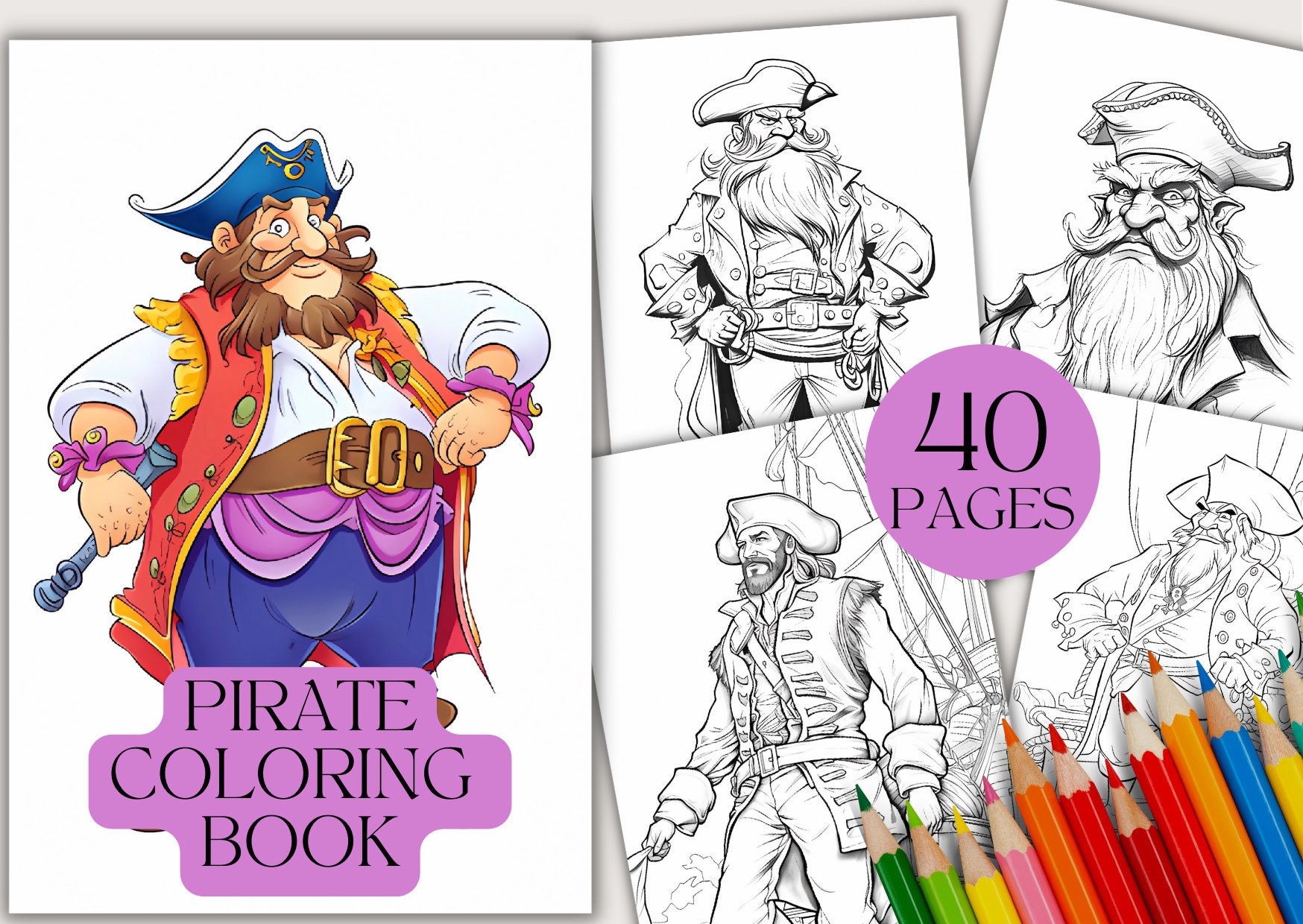 Disney Pirate Coloring Pages