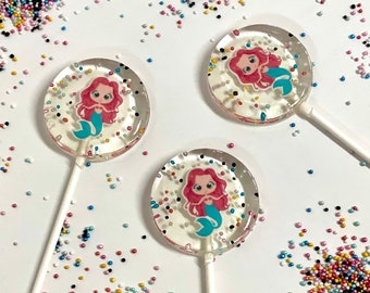 Mermaid Lollipops handgemachte zuckerfreie Bonbons