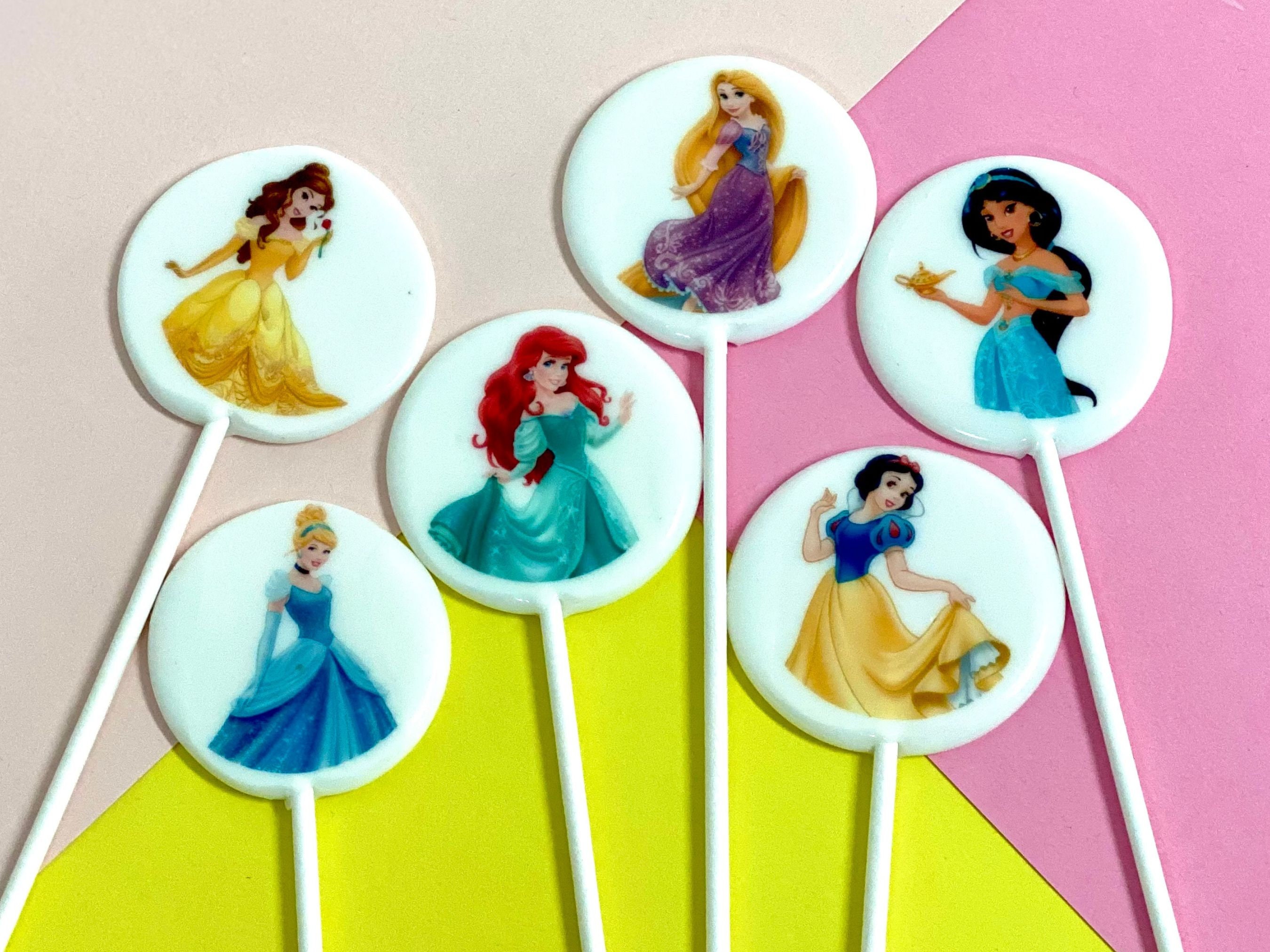 Disney princess lollipops handmade sugar-free