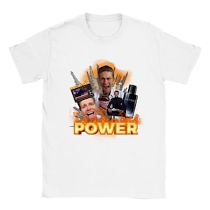 Power T-Shirt | Jeremy Fragrance | Lustiges T-Shirt | Geschenkidee | Unisex T-Shirt
