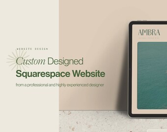 Custom Squarespace Website Design | Websites for Small Business, Creators, Entrepreneurs