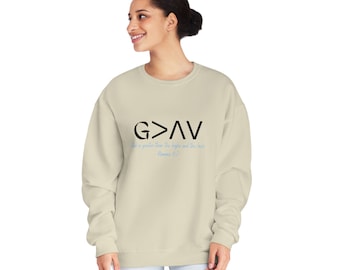 Unisex NuBlend® rundhalsad tröja