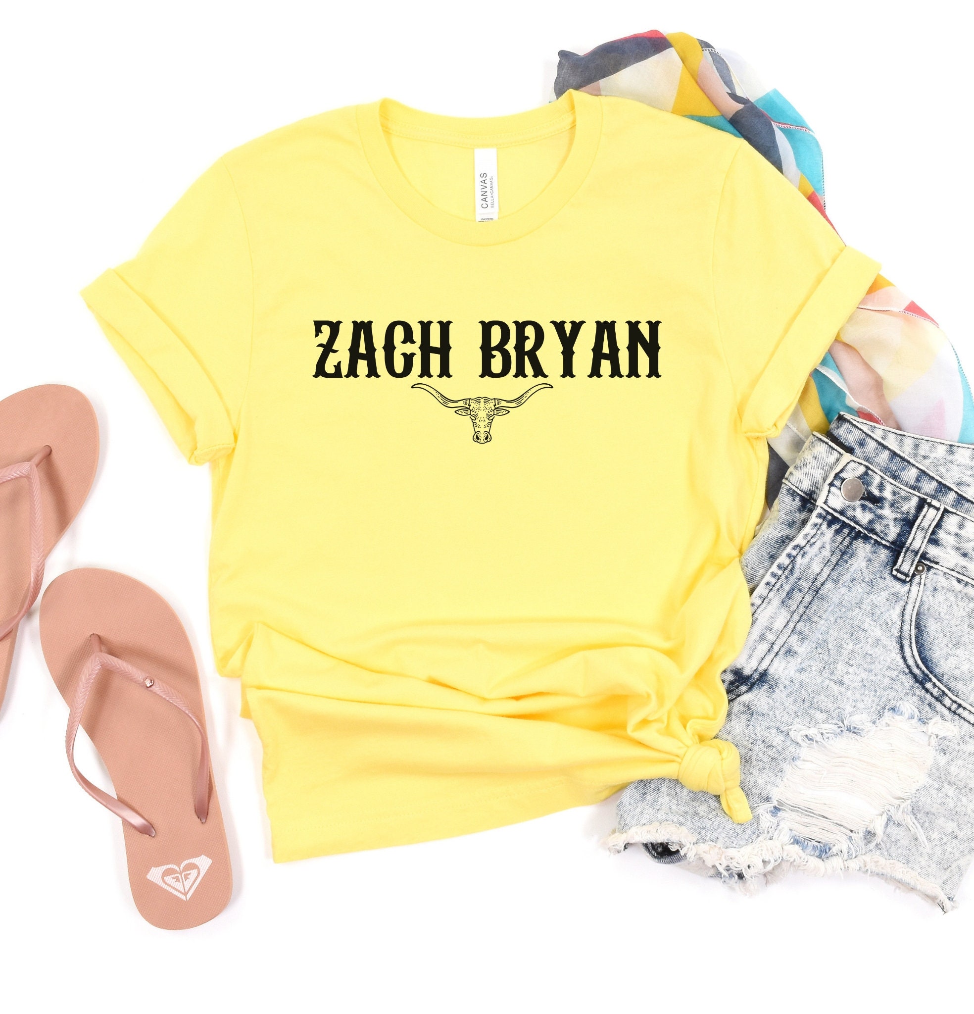 Country Western Concert Zach Bryan Music Tour Merch T Shirt