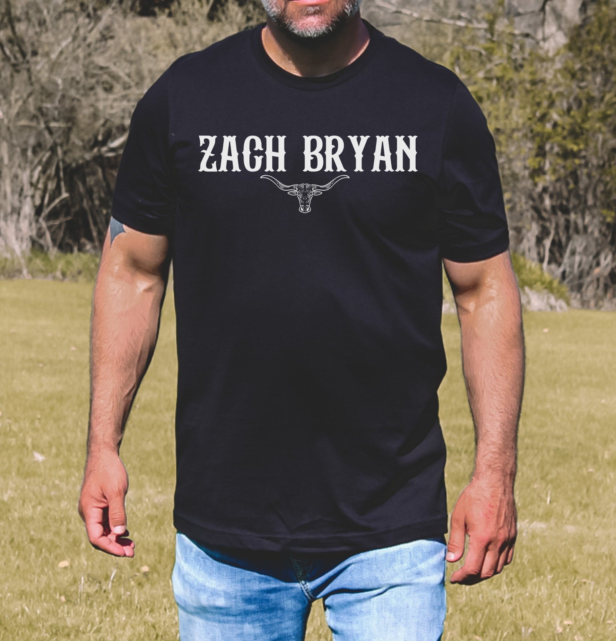 Country Western Concert Zach Bryan Music Tour Merch T Shirt