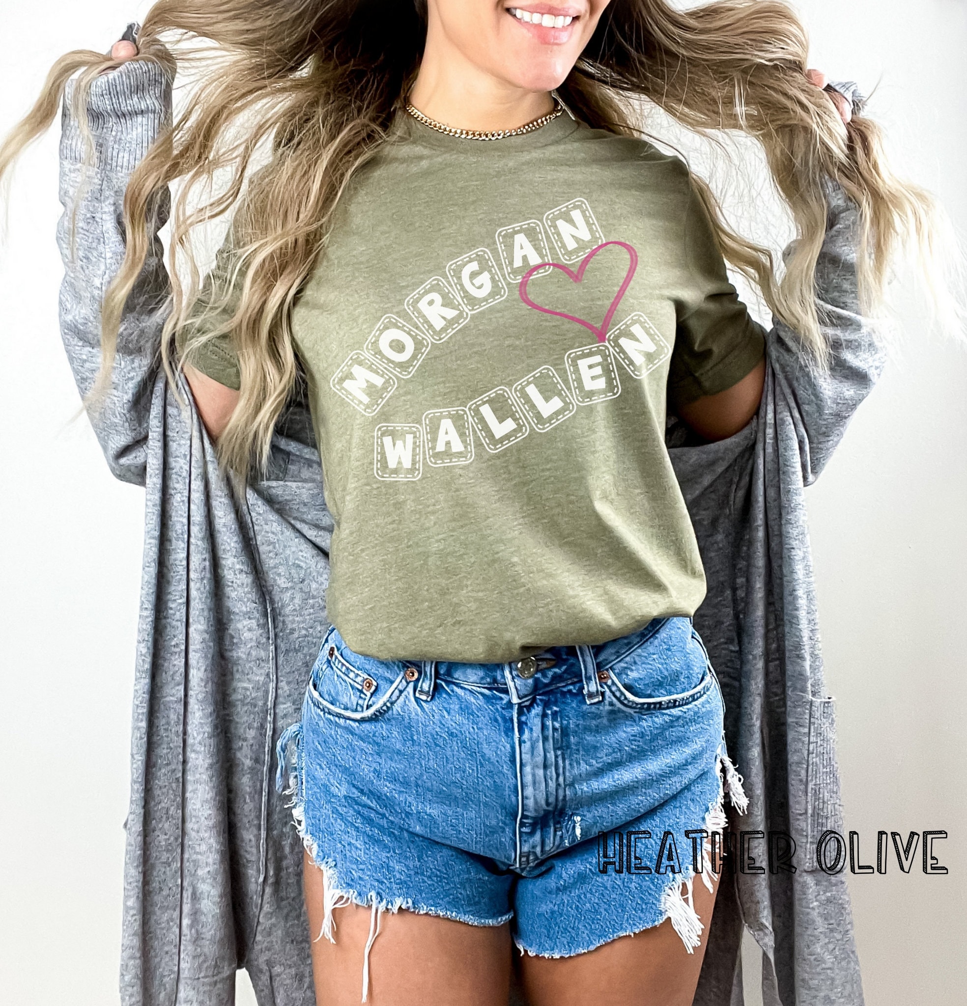 Cute Soft Trendy Morgan Wallen Country Shirt for Women