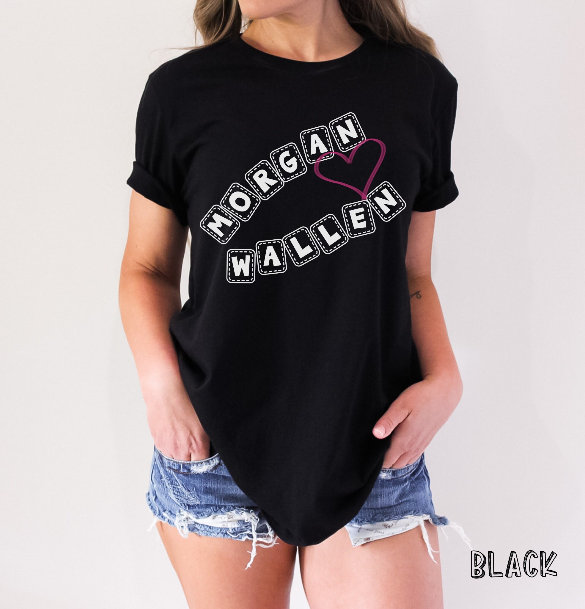 Cute Soft Trendy Morgan Wallen Country Shirt for Women