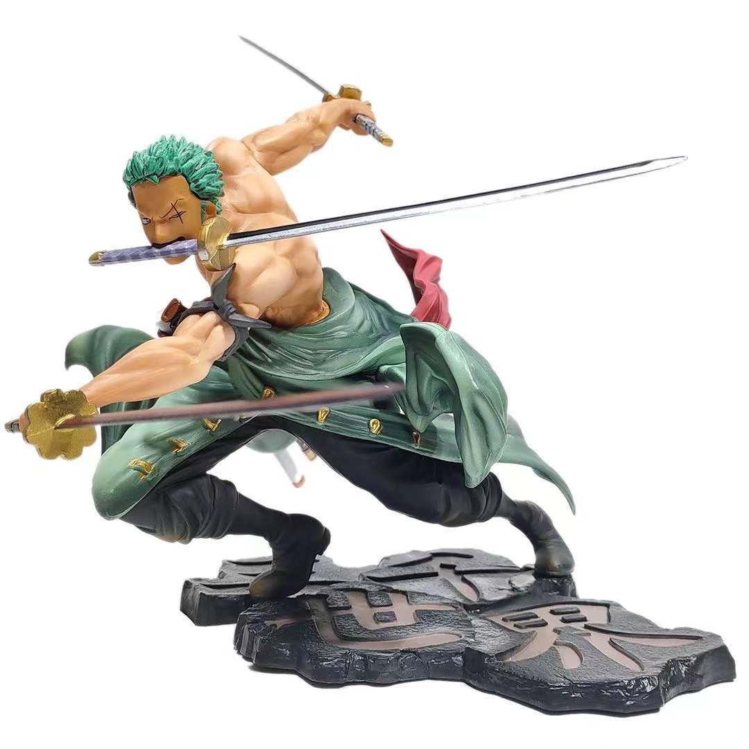 One Piece Figure Wano Country Roronoa Zoro Sword Enma Action Figure Anime  Statue Pvc Collection Model Toys For Kids Gift Tw