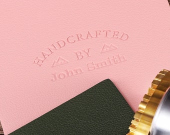 Custom Leather Branding Iron: Personalized Logo Stamp for Wallets & Belts