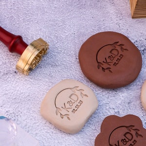 Sello de cerámica personalizado, firma de arcilla, sello de cerámica personalizado, sello de arcilla polimérica, sello para cerámica, regalo para alfareros