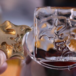 RUIQ Halloween Ice Cube Mold Wine Glass Decoration Ice Cube Mold Ghost Ice  Tray