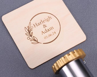 Custom Wood Branding Iron, Electric Heated Stamp, Wedding Gift